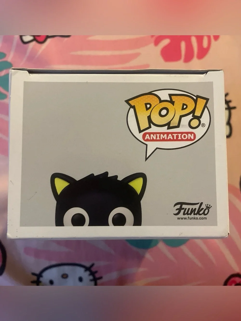 New Funko Pop Chococat/Sasuke Flocked Vinyl Figure - Naruto x Hello Kitty collab